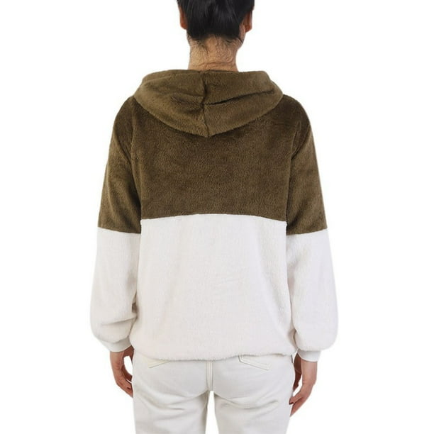 Fleece Sweatshirt Men Hooded Pullover Hoodie Women Loose Top Wild Warm Unisex